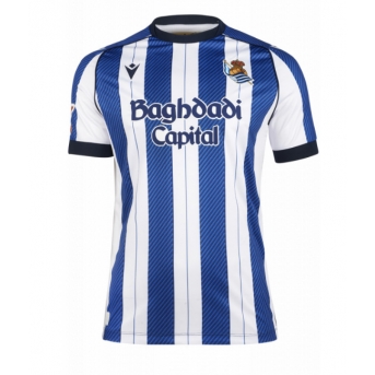 Billige Fotballdrakt Real Sociedad Replika Hjemmedrakt 2025-26 Kortermet